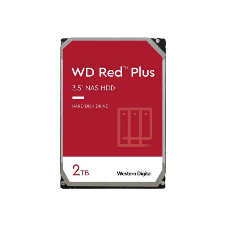 WD Red WD20EFPX - HDD - 2 TB - interno - 3.5" - SATA 6Gb/s - 5400 rpm - buffer: 64 MB