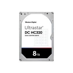 WD Ultrastar DC HC320 HUS728T8TALE6L1 - HDD - crittografato - 8 TB - interno - 3.5" - SATA 6Gb/s - 7200 rpm - buffer: 256 MB - 