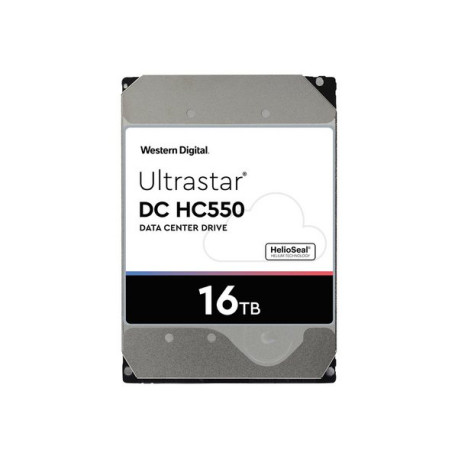 WD Ultrastar DC HC550 WUH721816ALE6L4 - HDD - 16 TB - interno - 3.5" - SATA 6Gb/s - 7200 rpm - buffer: 512 MB