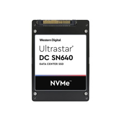 WD Ultrastar DC SN640 WUS4BB038D7P3E4 - SSD - crittografato - 3840 GB - interno - 2.5" - U.2 PCIe 3.1 x4 (NVMe) - 256 bit AES -