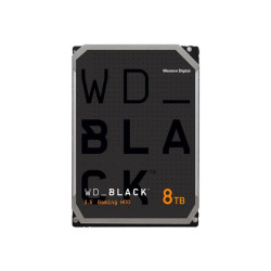 WD_BLACK WD8002FZWX - HDD - 8 TB - interno - 3.5" - SATA 6Gb/s - 7200 rpm - buffer: 128 MB