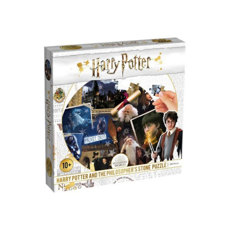 Winning Moves - Harry Potter e la pietra filosofale - puzzle - 500 pezzi