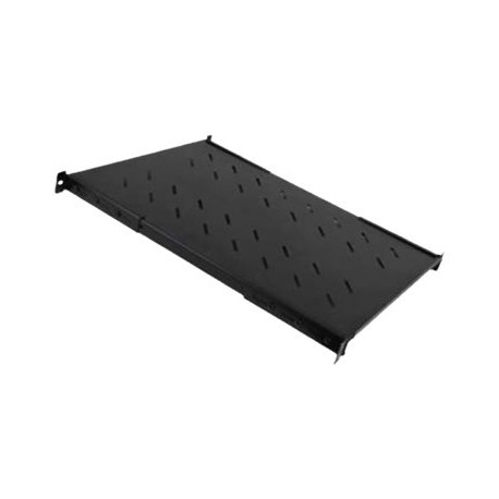 WP RACK - Mensola rack - nero, RAL 9005 - 1U - 19"