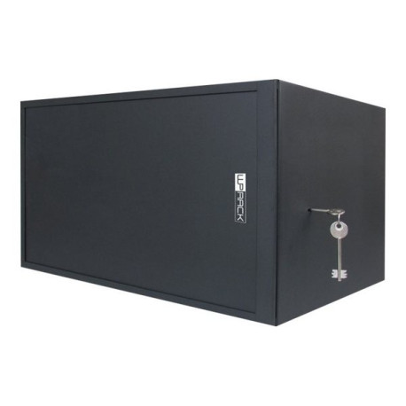 WP RACK RWS Security Series - Rack cabinet - nero, RAL 9005 - 12U - 19"