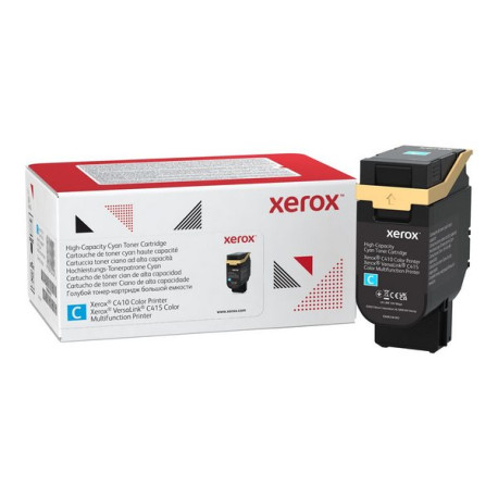 Xerox - Alta capacità - ciano - originale - scatola - cartuccia toner Use and Return - per Xerox C410- VersaLink C415/DN