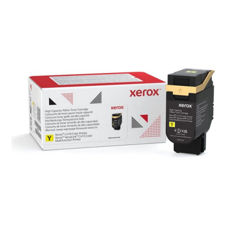 Xerox - Alta capacità - giallo - originale - scatola - cartuccia toner Use and Return - per Xerox C410- VersaLink C415/DN