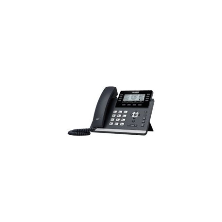 Yealink SIP-T43U - Telefono VoIP con ID chiamante - 3-way capacità di chiamata - SIP, SIP v2 - 12 linee - grigio classico