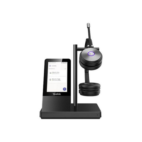 Yealink WH66 Dual - Cuffie con microfono - over ear - DECT - senza fili - Certificato per i team Microsoft