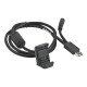 Zebra - Cavo dati / alimentazione - USB maschio - per Zebra TC8000 Premium, TC8000 Standard, TC8300