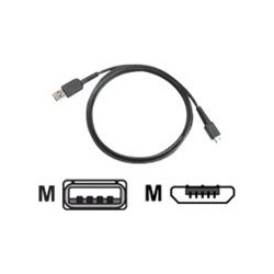 Zebra - Cavo USB - USB (M) a Micro-USB Tipo B (M) - per Zebra MC2200, MC3300-G, MC3300x, MC3330XR, MC3390xR, TC52-HC, TC57x, TC