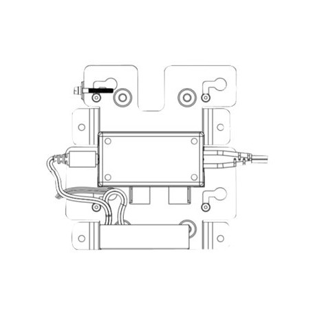 Zebra - Staffa - per concierge cliente - installabile a parete - per Zebra CC6000 Customer Concierge