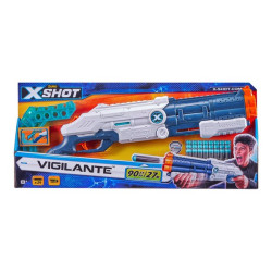 Zuru X-Shot Excel - Blaster per Dardi in Schiuma Vigilante