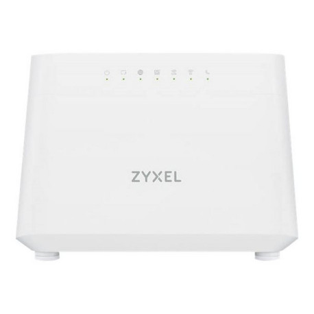 Zyxel DX3301-T0 - Impianto Wi-Fi (router) - MPro Mesh Solutions - modem DSL - GigE - Wi-Fi 6 - Dual Band - adattatore per telef