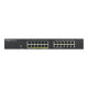 Zyxel GS1900-24EP - Switch - intelligente - 24 x 10/100/1000 (12 PoE) - montabile su rack, montaggio a parete - PoE (130 W)