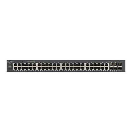 Zyxel GS1920-48v2 - Switch - intelligente - 48 x 10/100/1000 + 4 x combo Gigabit SFP + 2 x Gigabit SFP - montabile su rack