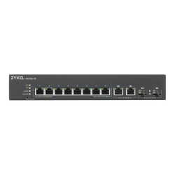 Zyxel GS2220-10 - Switch - gestito - 8 x 10/100/1000 + 2 x combo Gigabit SFP - montabile su rack, montaggio a parete