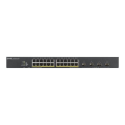 Zyxel XGS1930-28HP - Switch - intelligente - 24 x 10/100/1000 (PoE+) + 4 x 10 Gigabit SFP+ - montabile su rack - PoE+ (375 W)