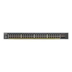 Zyxel XGS1930-52HP - Switch - intelligente - 48 x 10/100/1000 (PoE+) + 4 x 10 Gigabit SFP+ - montabile su rack - PoE+ (375 W)