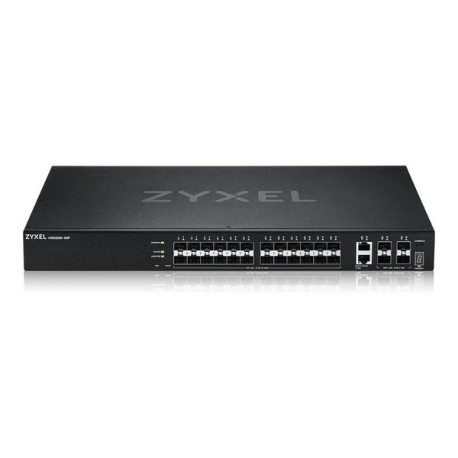 Zyxel XGS2220 Series XGS2220-30F - Switch - L3 access, NebulaFLEX Cloud - gestito - 24 x 100/1000 Base-X + 6 x 10 Gigabit (upli