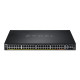 Zyxel XGS2220 Series XGS2220-54HP - Switch - 48-port GbE L3 access, NebulaFLEX Cloud, with 6 10G uplink - gestito - 40 x 10/100