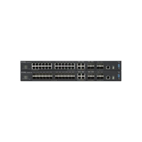 Zyxel XGS4600-32 - Switch - L3 - gestito - 24 x 10/100/1000 + 4 x combo Gigabit SFP + 4 x 10 Gigabit SFP+ - montabile su rack