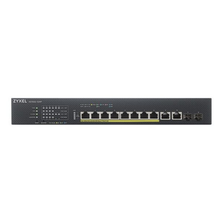 Zyxel XS1930-12HP - Switch - intelligente - 8 x 100/1000/2.5G/5G/10GBase-T (PoE++) + 2 x 100/1000/2.5G/5G/10GBase-T + 2 x 10 Gi