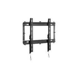 CHIEF RMF2 - Kit montaggio (montaggio a muro) - per pannello piatto - nero - interfaccia montaggio: 400 x 400 mm - installabile