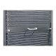 APC Modular Toolless Blanking Panel - Kit pannello rack - nero - 1U - 19" (pacchetto di 200) - per NetShelter SX