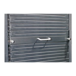 APC Modular Toolless Blanking Panel - Kit pannello rack - nero - 1U - 19" (pacchetto di 200) - per NetShelter SX