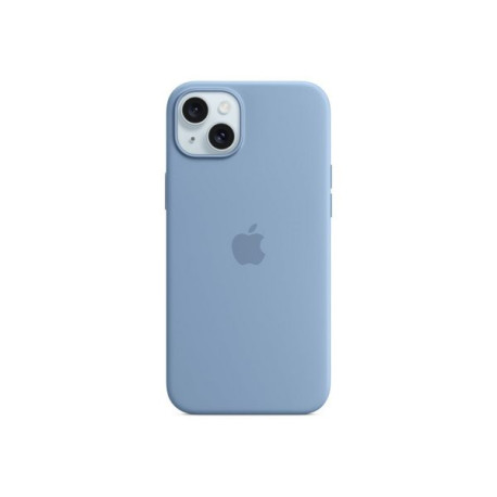 Apple - Cover per cellulare - Compatibilità MagSafe - silicone - blu inverno - per iPhone 15 Plus