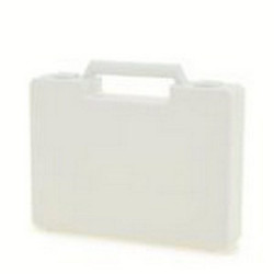 Valigetta Vuota in polipropilene colore Bianco cm 24 x 17 x 4