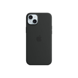 Apple - Cover per cellulare - Compatibilità MagSafe - silicone - nero - per iPhone 15 Plus