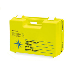 Valigia Pronto Soccorso Nautico entro 12 Miglia D.M. 279 del 25.5.1988. TAB A Tenuta Ermetica