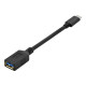 ASSMANN - Cavo USB - USB Tipo A (F) a USB-C (M) - USB 3.0 - 15 cm - stampato - nero