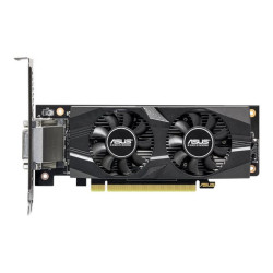 ASUS GeForce RTX 3050 LP BRK 6GB - OC Edition - scheda grafica - GF RTX 3050 - 6 GB GDDR6 - PCIe 4.0 - DVI, HDMI, DisplayPort