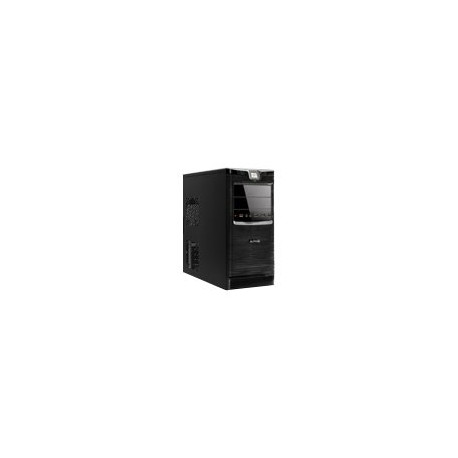 Atlantis Land Aria C35 NP - Tower - ATX - senza alimentazione - nero - USB/Audio - con Atlantis Antivirus full retail 12 month