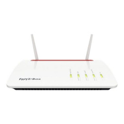 AVM FRITZ!Box 6890 LTE - Router wireless - DSL/WWAN - switch a 4 porte - GigE - Wi-Fi 5 - Dual Band - adattatore telefono VoIP 