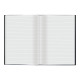 Collins Ideal - Libro per manoscritti - cartonato - A4 - 192 fogli - righe - Geltex