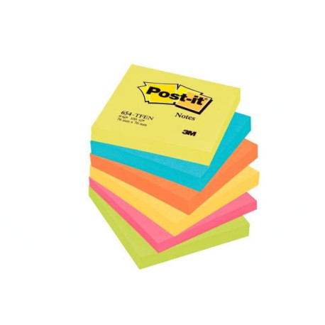 COLORI ASSORTITI ENERGY - GIALLO ULTRA (X2) BLU ULTRA ARANCIO NEON FUCSIA ULTRA VERDE NEON - BLOCCHETTI DA 100 FOGLI (72 G/M2)