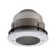 AXIS T94A01L Recessed Mount - Staffa di montaggio fotocamera - bianco - per AXIS Q6032-E, Q6034-E, Q6035-E, Q6042-E, Q6044-E, Q