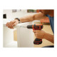 BLACK+DECKER BDCDD12K-QW - Trapano/cacciavite - cordless - mandrino senza chiave 10 mm - 26 N·m - 10.8 V