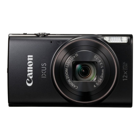 Canon IXUS 285 HS - Fotocamera digitale - compatta - 20.2 MP - 1080p / 30 fps - 12zoom ottico x - Wi-Fi, NFC - nero