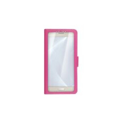 CELLY UNICAVIEW XXL - Flip cover per cellulare - rosa