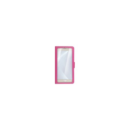 CELLY UNICAVIEW XXL - Flip cover per cellulare - rosa