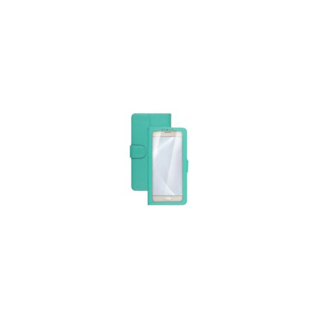 CELLY UNICAVIEW XXL - Flip cover per cellulare - tiffany