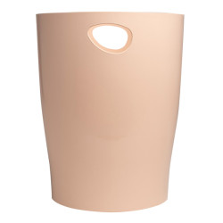 Cestino gettacarte Ecobin Skandi - altezza 33,5 cm - diametro 26 cm - 15 L - nude - Exacompta