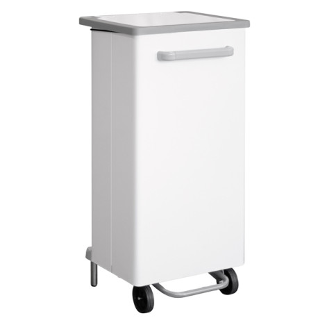 Contenitore a pedale Gastro - 110 L - bianco - Stilcasa