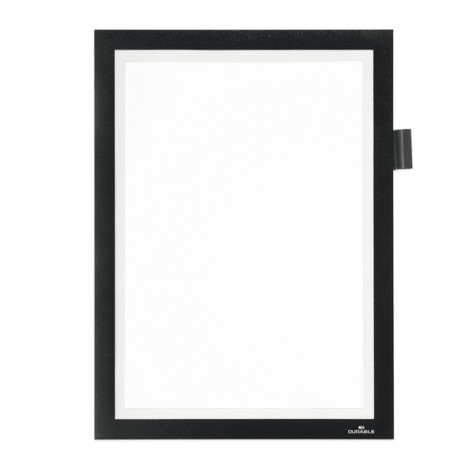 Cornice Duraframe - magnetica - A4 - 21 x 29,7 cm - nero - Durable