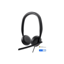 Dell Wired Headset WH3024 - Cuffie con microfono - over ear - cablato - USB-C - Zoom Certificato, Certificato per i team Micros