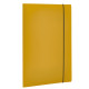 Cartellina 3 lembi HOLOS - PP - 25 x 35cm - giallo sabbia - Fellowes
